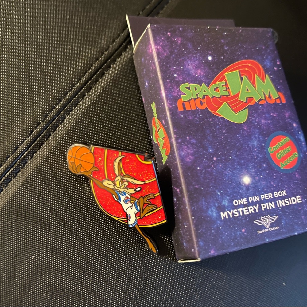 Buckle-Down Looney Tunes Space Jam Wile E. Coyote blind box pin